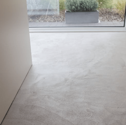 Microtopping vloer