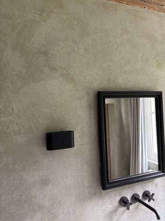 Badkamer in Mortex/Aqua Sensa