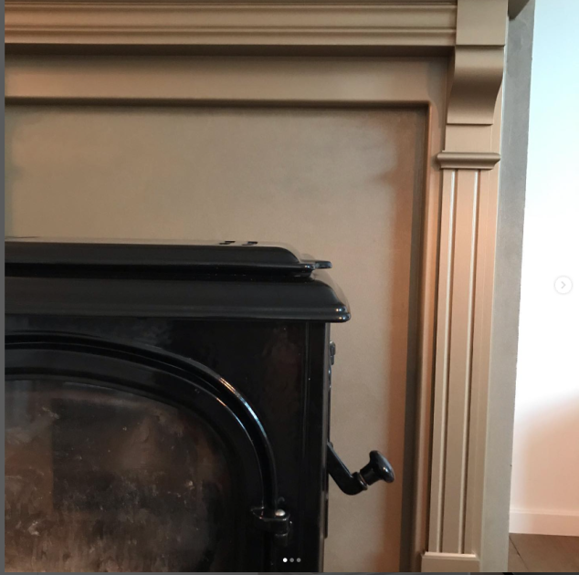 Schilderwerken open haard